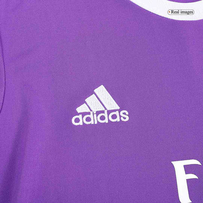 Camiseta Retro 2016/17 Kroos #8 Real Madrid Manga Larga