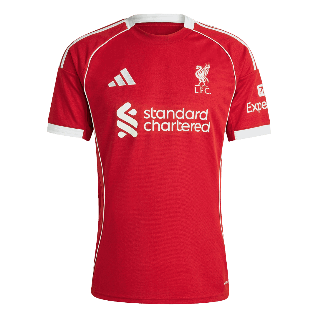 Camiseta Liverpool 2025/26 Primera Equipación-Versión Hincha