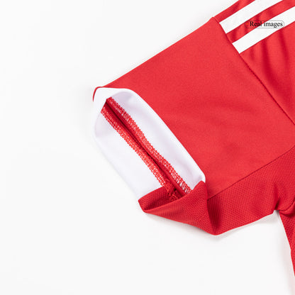 Conjunto Infantil Completo Liverpool 2025/26 Primera Equipación
