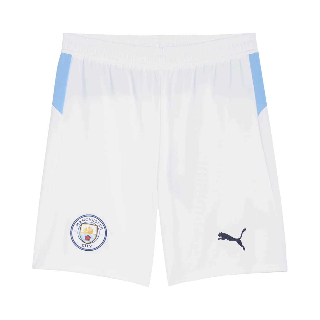 Pantalón Corto Manchester City 2025/26 Primera Equipación camiseta de fútbol