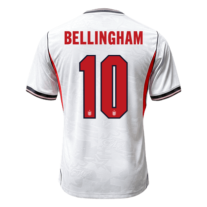 Camiseta Auténtica BELLINGHAM #10 England 2026 Primera Equipación Copa del Mundo - Version Jugador