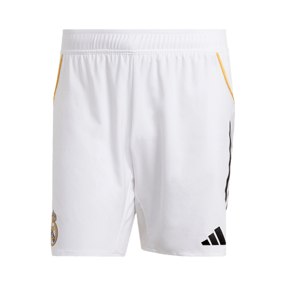 Conjunto Auténtico Real Madrid 2025/26 Primera Equipación (Camiseta + Pantalón Corto)-Camisetas Pasion Shop
