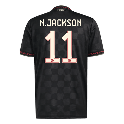 Camiseta N.JACKSON #11 Bayern Munich 2025/26 Tercera Equipación - Versión Hincha