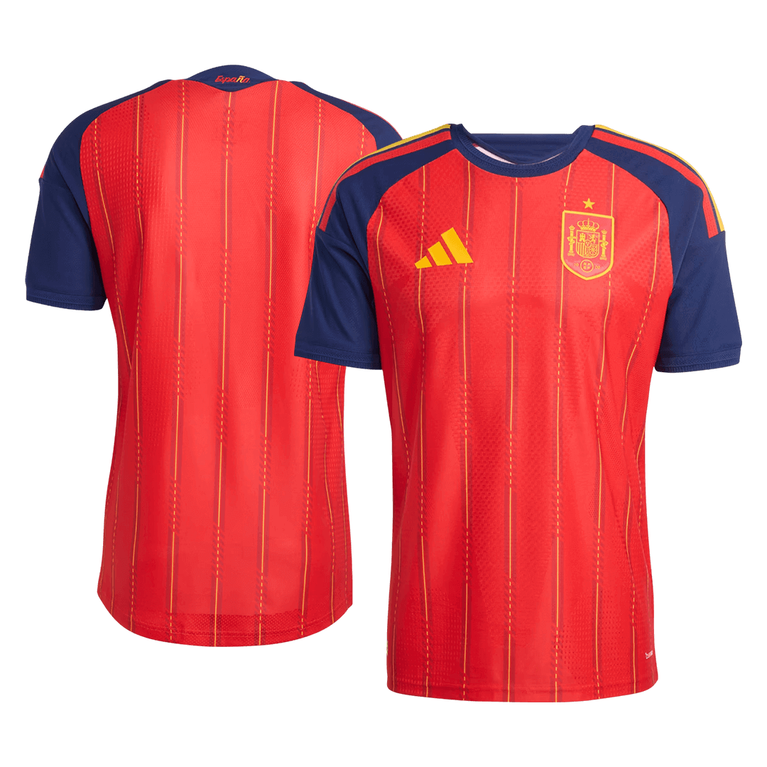 Camiseta Auténtica Spain 2026 Primera Equipación Copa del Mundo - Version Jugador