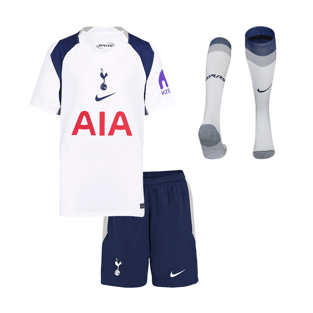Conjunto Infantil Completo Tottenham Hotspur 2025/26 Primera Equipación Kids camiseta de fútbol