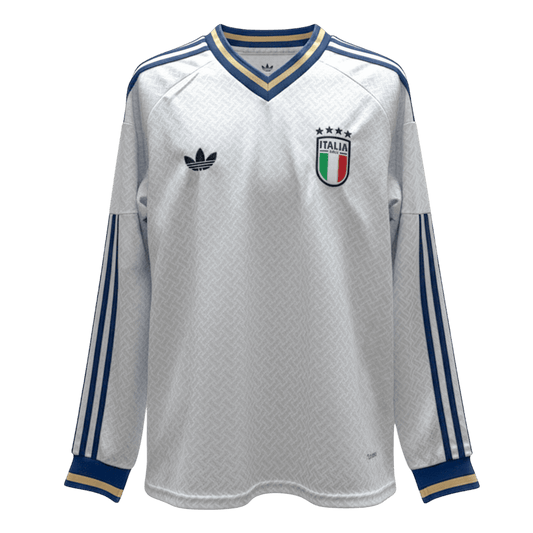 Manga Larga Italy 2026 Segunda Equipación Copa del Mundo -Versión Hincha camiseta de fútbol
