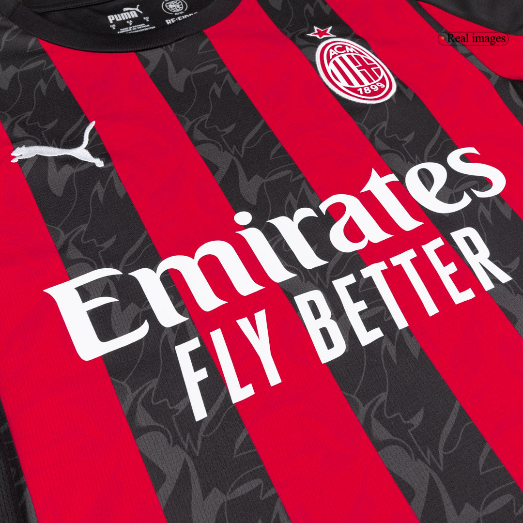 Camiseta AC Milan 2025/26 Primera Equipación - Version Hincha - Calidad premium